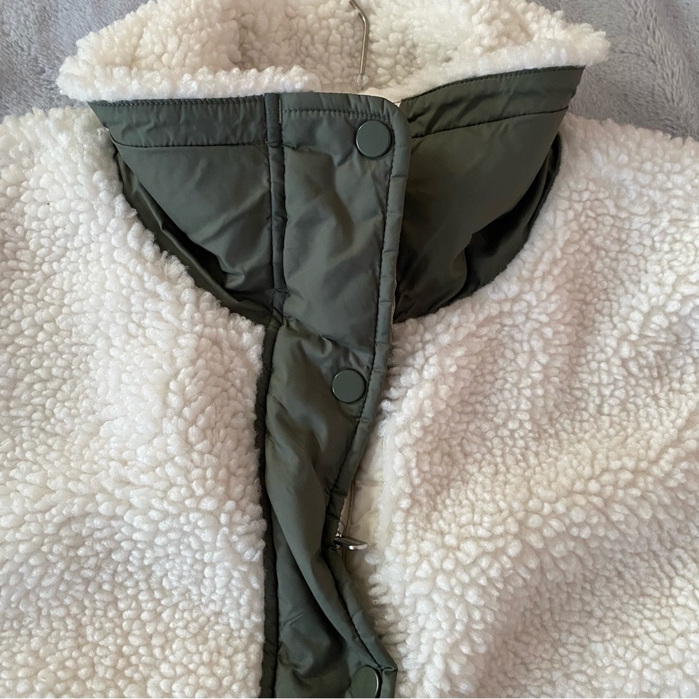 Athleta Fleece Hybrid cropped jacket - Picture 10 of 12